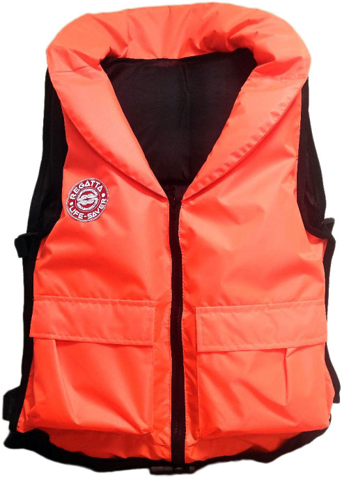 Жилет спасательный Pilot универс 60-120 кг оранжевый ГИМС (PILOTOR)